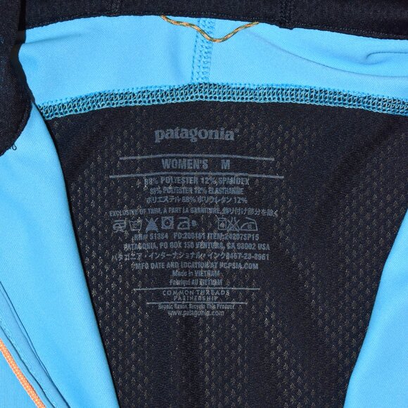 Patagonia Women's Lightweight 1/2 Zip Hooded Pullover Sz M - Picture 4 of 4